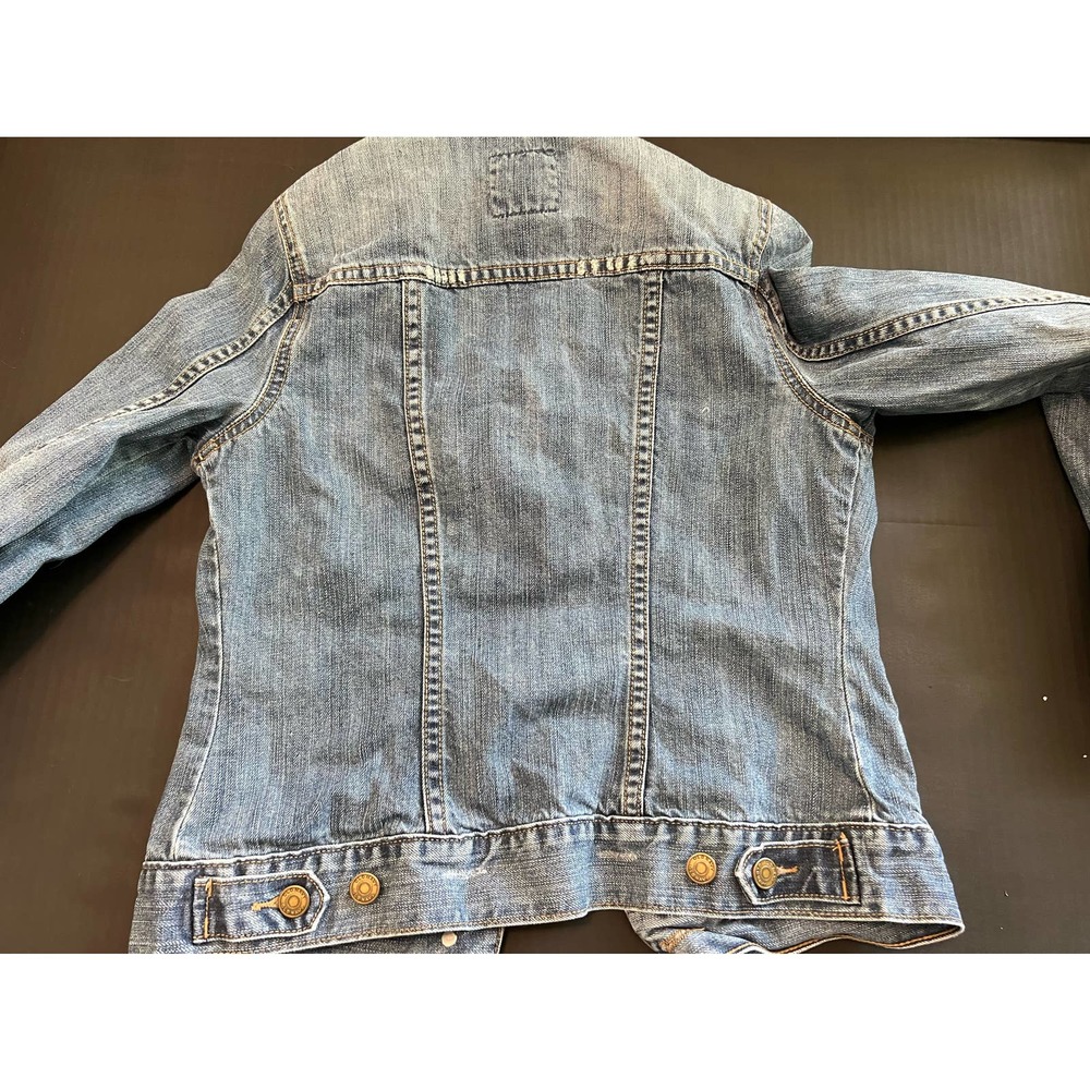 Old Navy Blue Jean Jacket Women's Size XS Extra Small